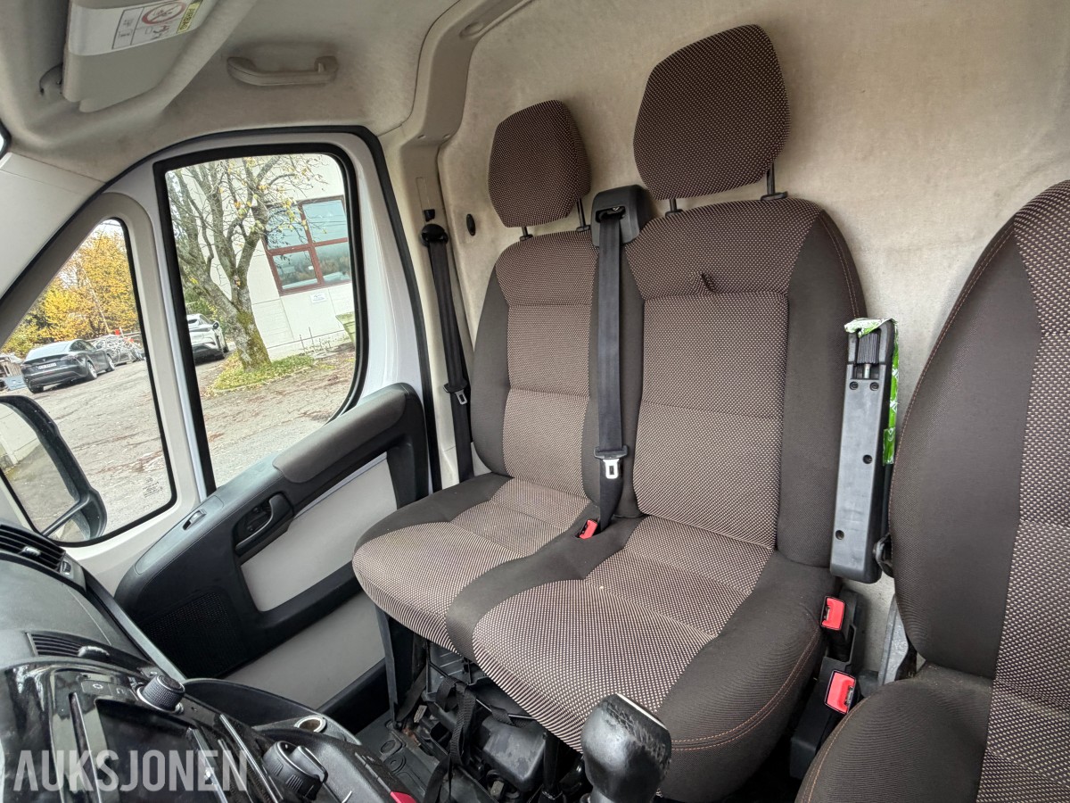 2016 FIAT DUCATO 2.3-131HK INNREDNING | HENGERFESTE | RYGGEKAMERA