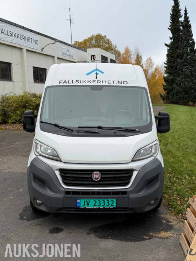 2016 FIAT DUCATO 2.3-131HK INNREDNING | HENGERFESTE | RYGGEKAMERA