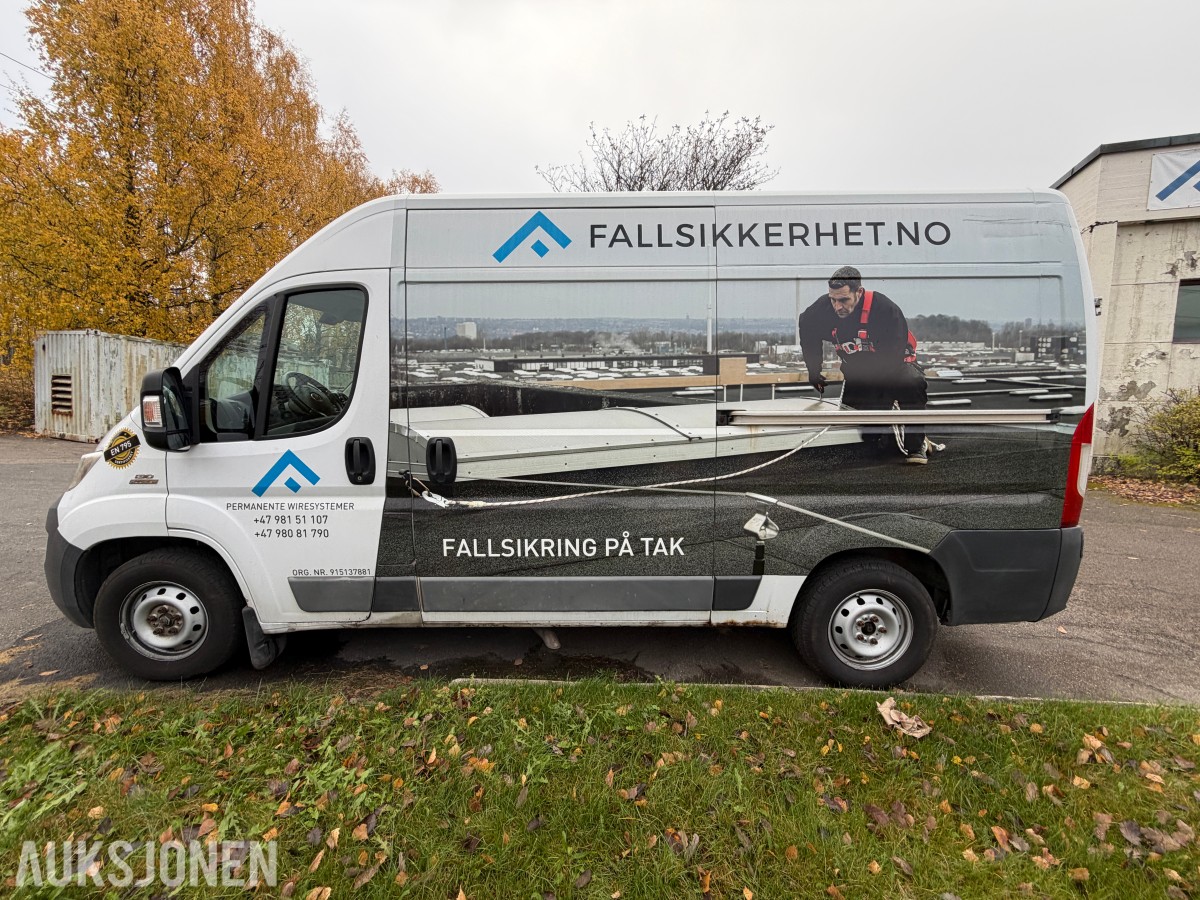 2016 FIAT DUCATO 2.3-131HK INNREDNING | HENGERFESTE | RYGGEKAMERA