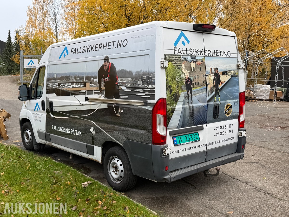 2016 FIAT DUCATO 2.3-131HK INNREDNING | HENGERFESTE | RYGGEKAMERA