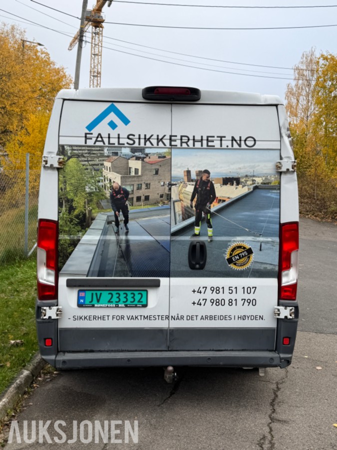 2016 FIAT DUCATO 2.3-131HK INNREDNING | HENGERFESTE | RYGGEKAMERA