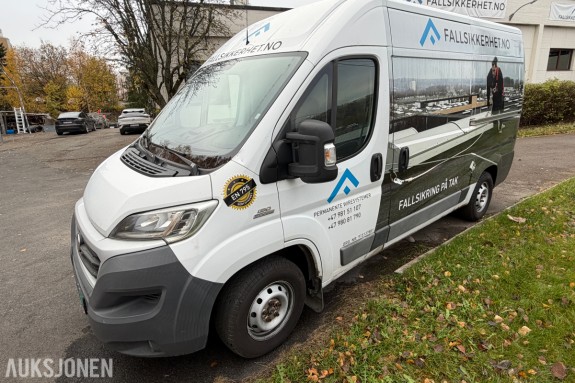 2016 FIAT DUCATO 2.3-131HK INNREDNING | HENGERFESTE | RYGGEKAMERA