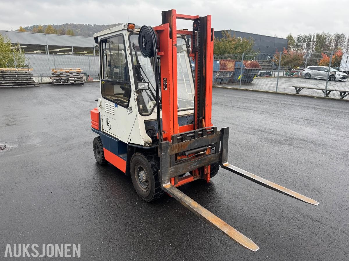 1989 Toyota Gaffel Truck 02-5FD 25 2.5T