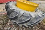 Trelleborg TM800, 650/65R42 dekk med felg til tvillinghjul, 2 stk