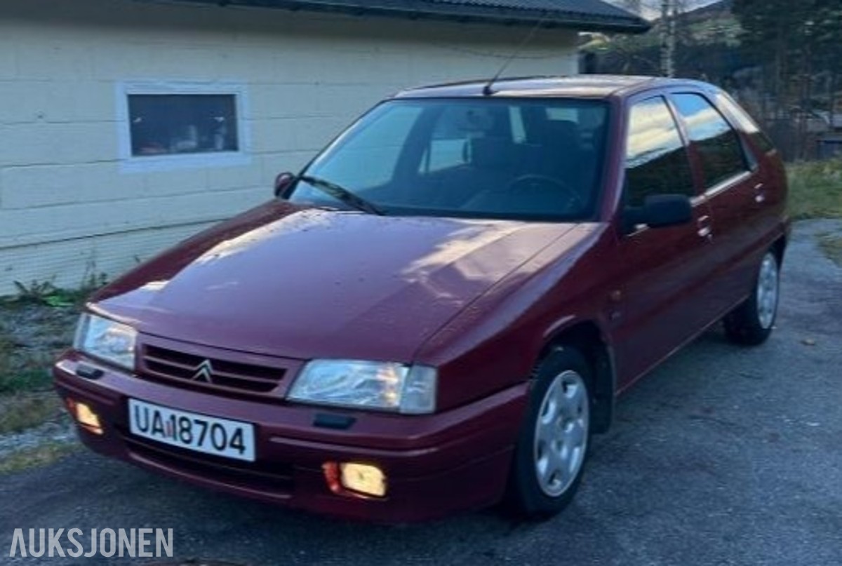 1996 Citroen ZX 1.4 75HK EU-OK 04.28 LAV KM DAGLIG BRUK