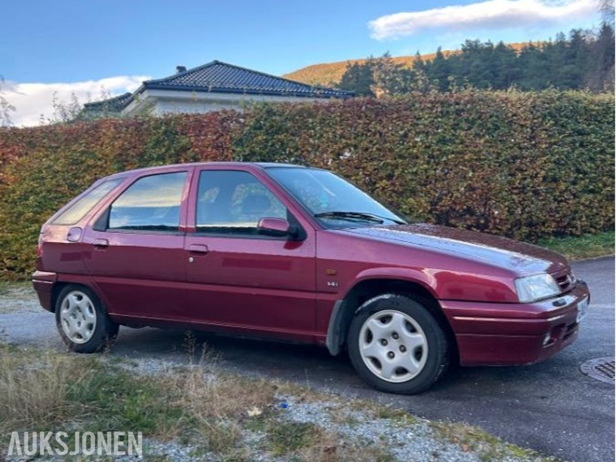 1996 Citroen ZX 1.4 75HK EU-OK 04.28 LAV KM DAGLIG BRUK