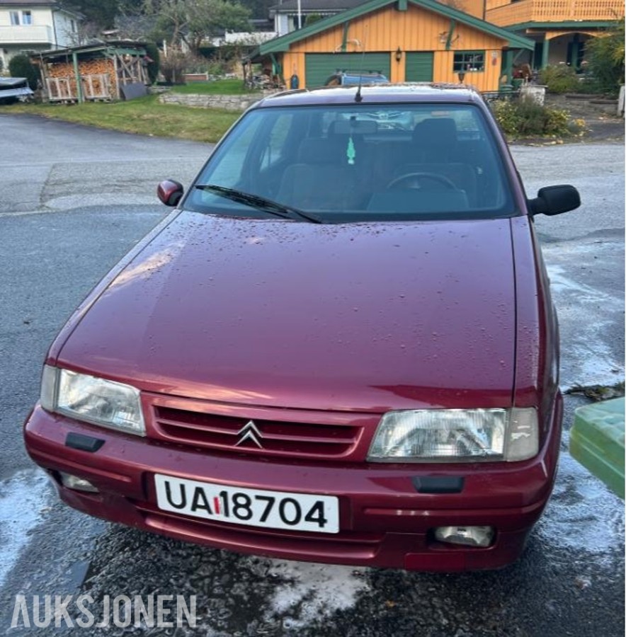 1996 Citroen ZX 1.4 75HK EU-OK 04.28 LAV KM DAGLIG BRUK