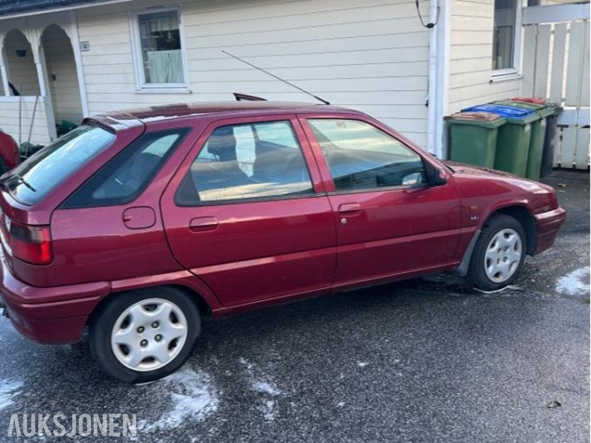 1996 Citroen ZX 1.4 75HK EU-OK 04.28 LAV KM DAGLIG BRUK