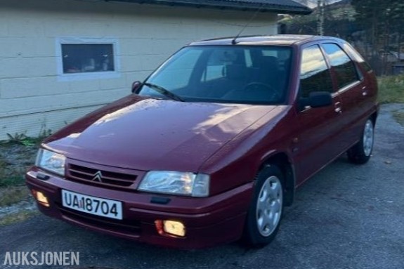 1996 Citroen ZX 1.4 75HK EU-OK 04.28 LAV KM DAGLIG BRUK