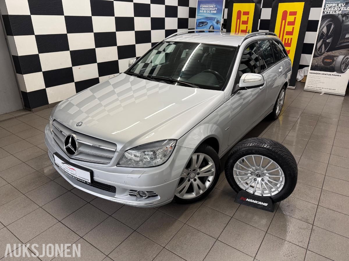 2008 Mercedes-Benz C-Klasse, 220 CDI*AVG*170 HK*NORSK*PEN* SPORT*NY SERVICE+EU OK*, 177000km