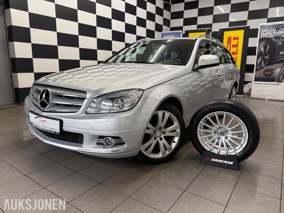 2008 Mercedes-Benz C-Klasse, 220 CDI*AVG*170 HK*NORSK*PEN* SPORT*NY SERVICE+EU OK*, 177000km
