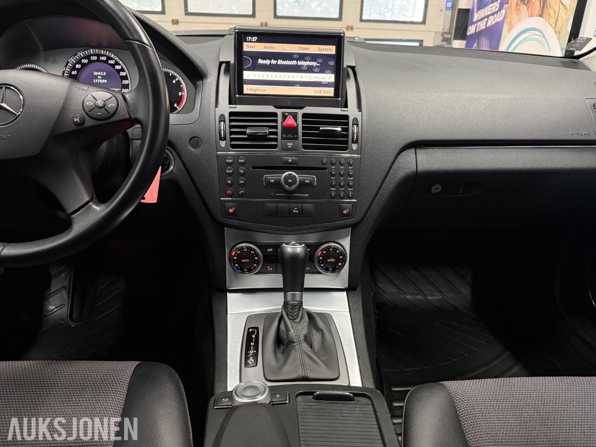 2008 Mercedes-Benz C-Klasse, 220 CDI*AVG*170 HK*NORSK*PEN* SPORT*NY SERVICE+EU OK*, 177000km