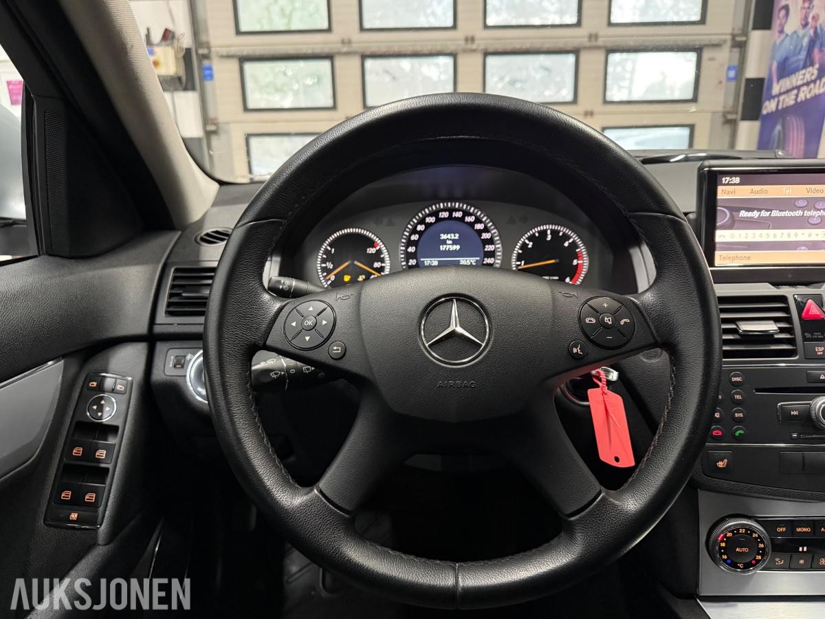 2008 Mercedes-Benz C-Klasse, 220 CDI*AVG*170 HK*NORSK*PEN* SPORT*NY SERVICE+EU OK*, 177000km