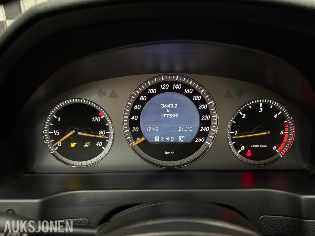 2008 Mercedes-Benz C-Klasse, 220 CDI*AVG*170 HK*NORSK*PEN* SPORT*NY SERVICE+EU OK*, 177000km