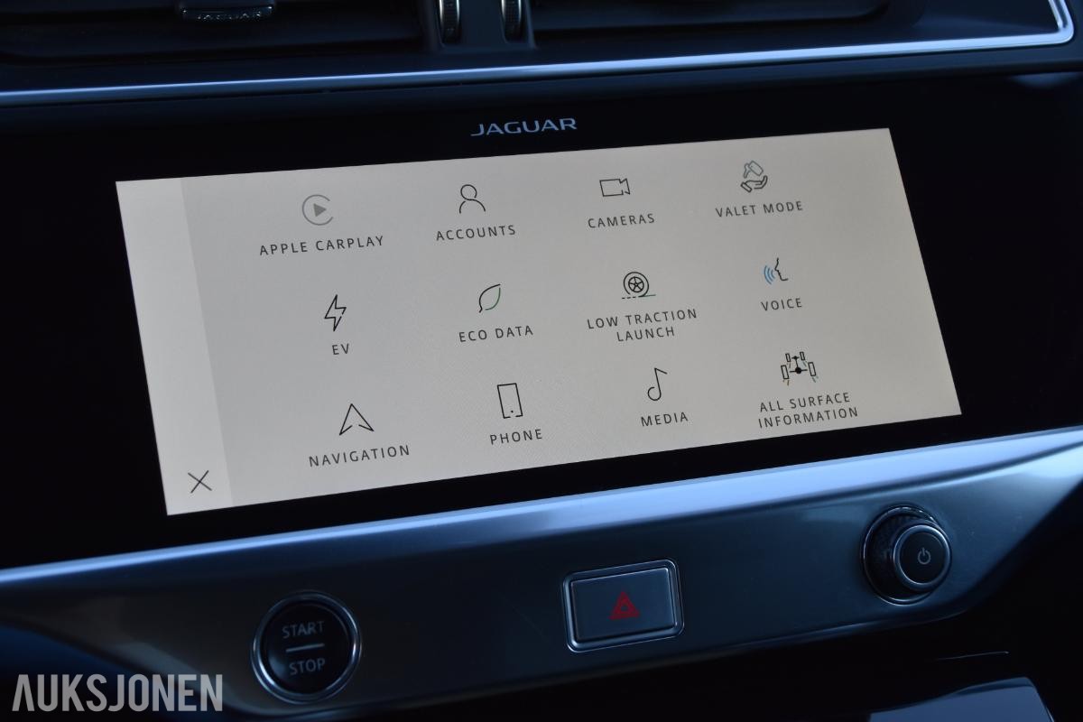 2021 Jaguar I-PACE EV320 AWD S Adaptiv cruisekontroll, Ryggekamera, soltak