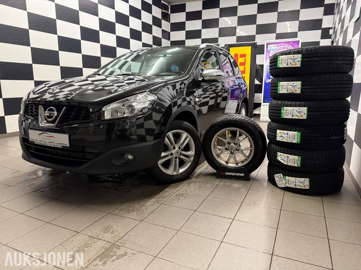 2010 Nissan Qashqai +2, 1,5dCi*7-S*PANORAMA*NY EU+SERVICE*NY S+V DEKK, 130000km