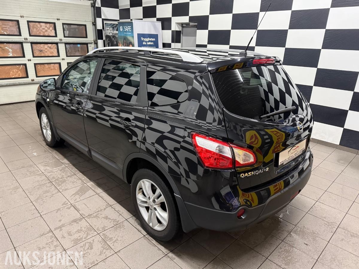 2010 Nissan Qashqai +2, 1,5dCi*7-S*PANORAMA*NY EU+SERVICE*NY S+V DEKK, 130000km