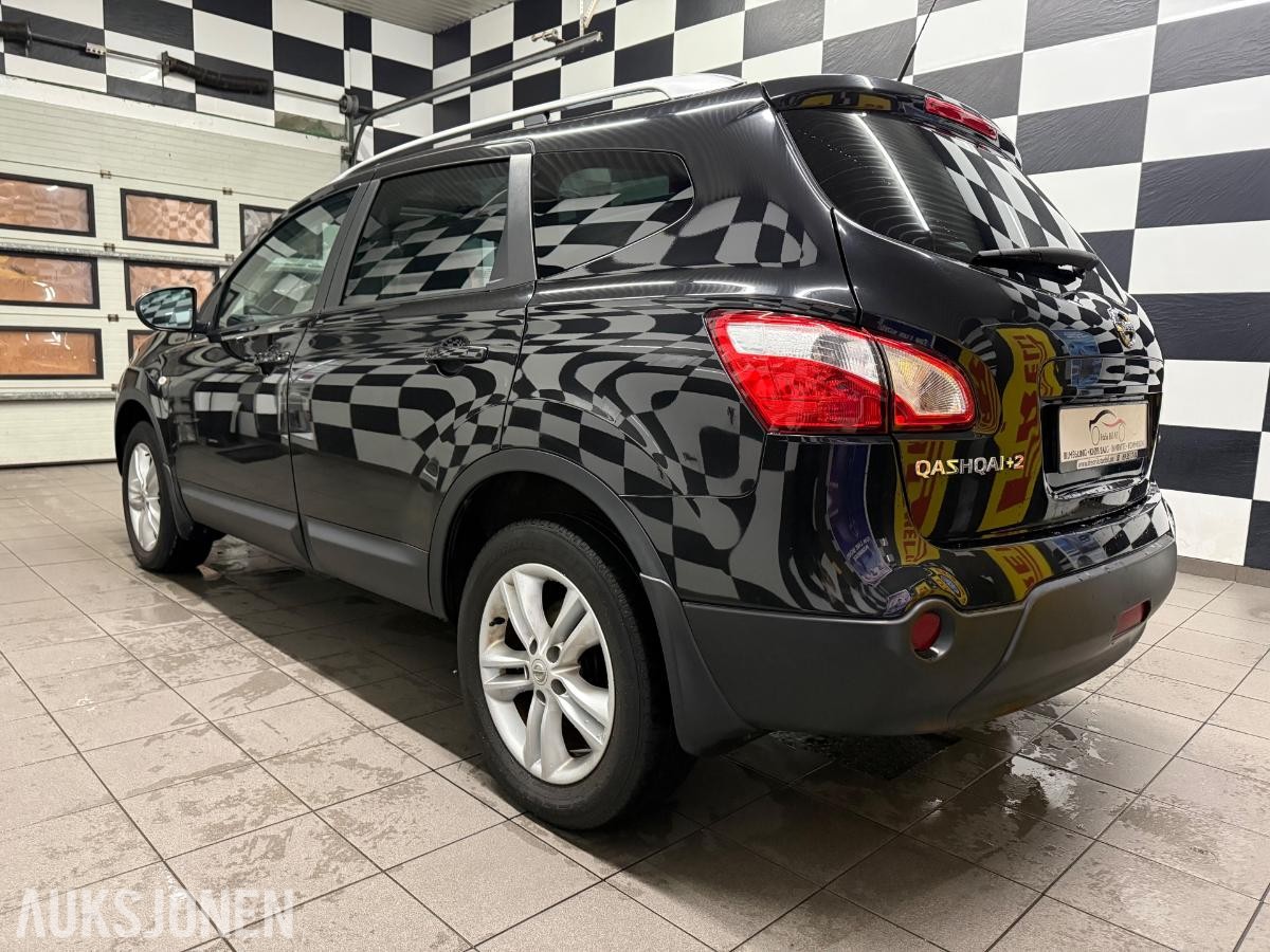 2010 Nissan Qashqai +2, 1,5dCi*7-S*PANORAMA*NY EU+SERVICE*NY S+V DEKK, 130000km