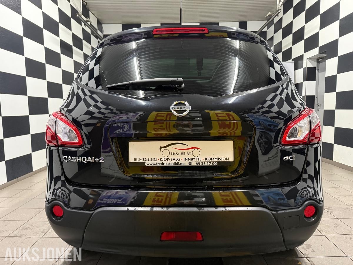 2010 Nissan Qashqai +2, 1,5dCi*7-S*PANORAMA*NY EU+SERVICE*NY S+V DEKK, 130000km