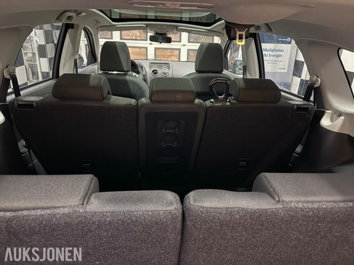 2010 Nissan Qashqai +2, 1,5dCi*7-S*PANORAMA*NY EU+SERVICE*NY S+V DEKK, 130000km