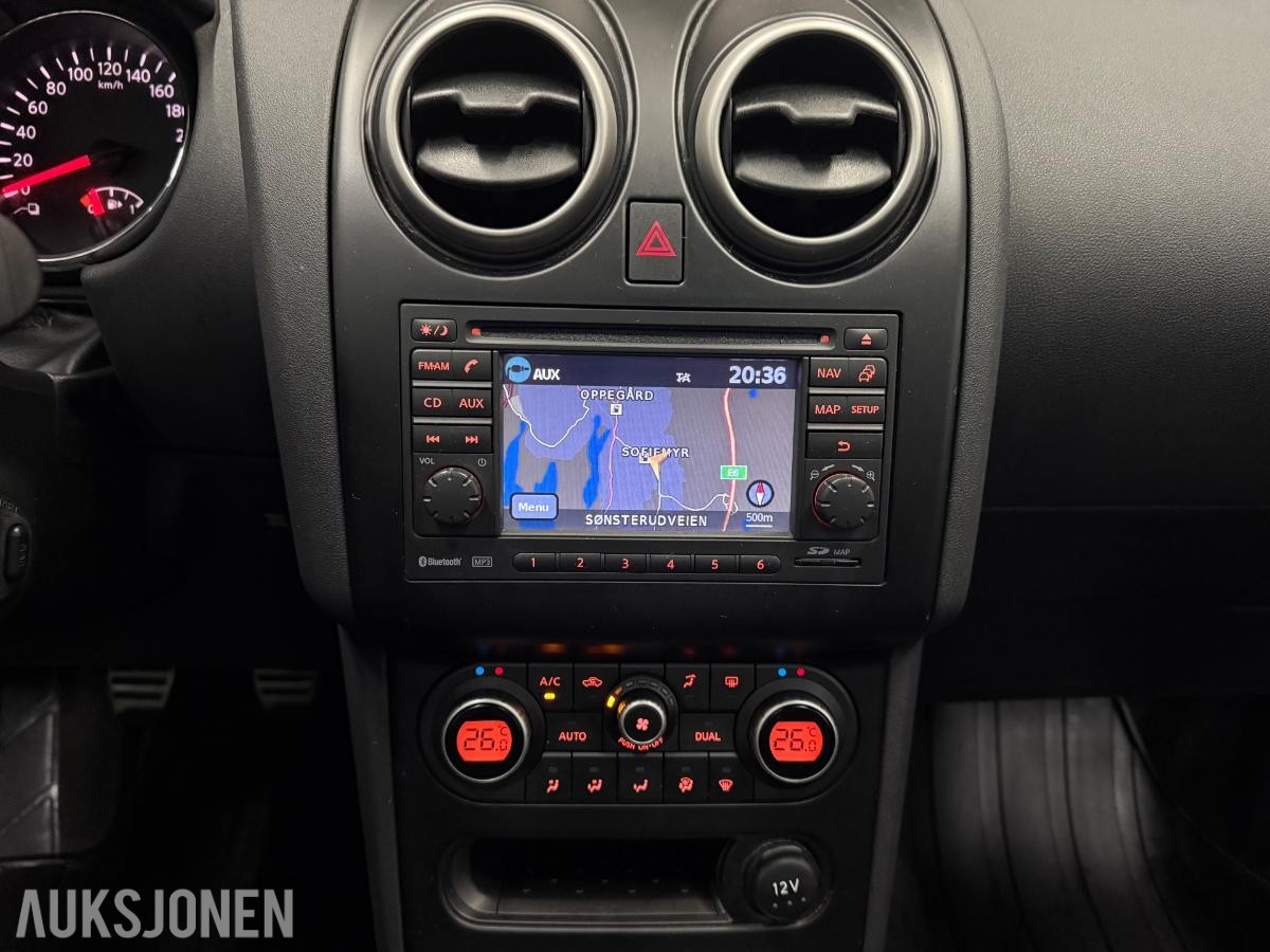 2010 Nissan Qashqai +2, 1,5dCi*7-S*PANORAMA*NY EU+SERVICE*NY S+V DEKK, 130000km