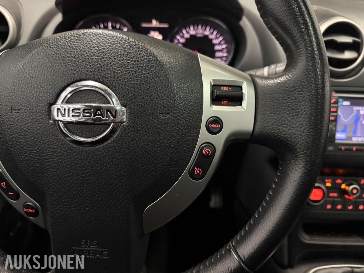 2010 Nissan Qashqai +2, 1,5dCi*7-S*PANORAMA*NY EU+SERVICE*NY S+V DEKK, 130000km