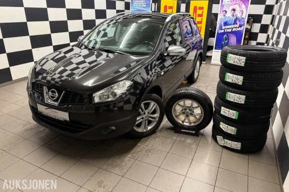 2010 Nissan Qashqai +2, 1,5dCi*7-S*PANORAMA*NY EU+SERVICE*NY S+V DEKK, 130000km