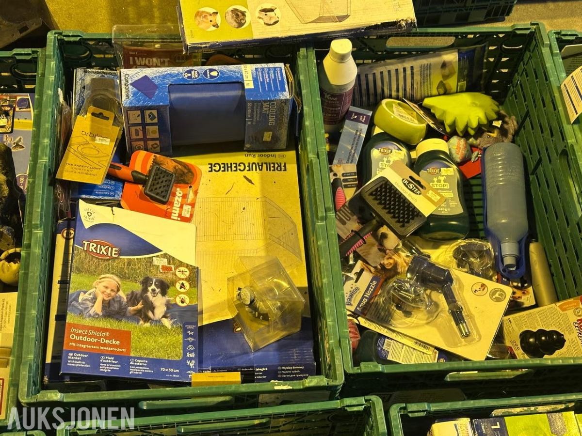 Varelager fra Dyrebutikk Diverse artikler