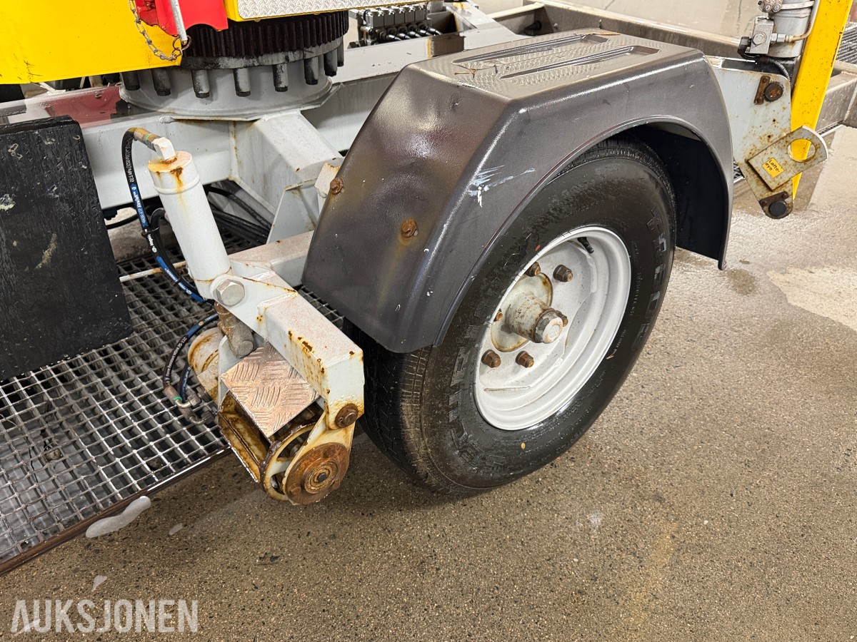 2018 Omme 1700EX tilhengerlift med 17 meter arbeidshøyde