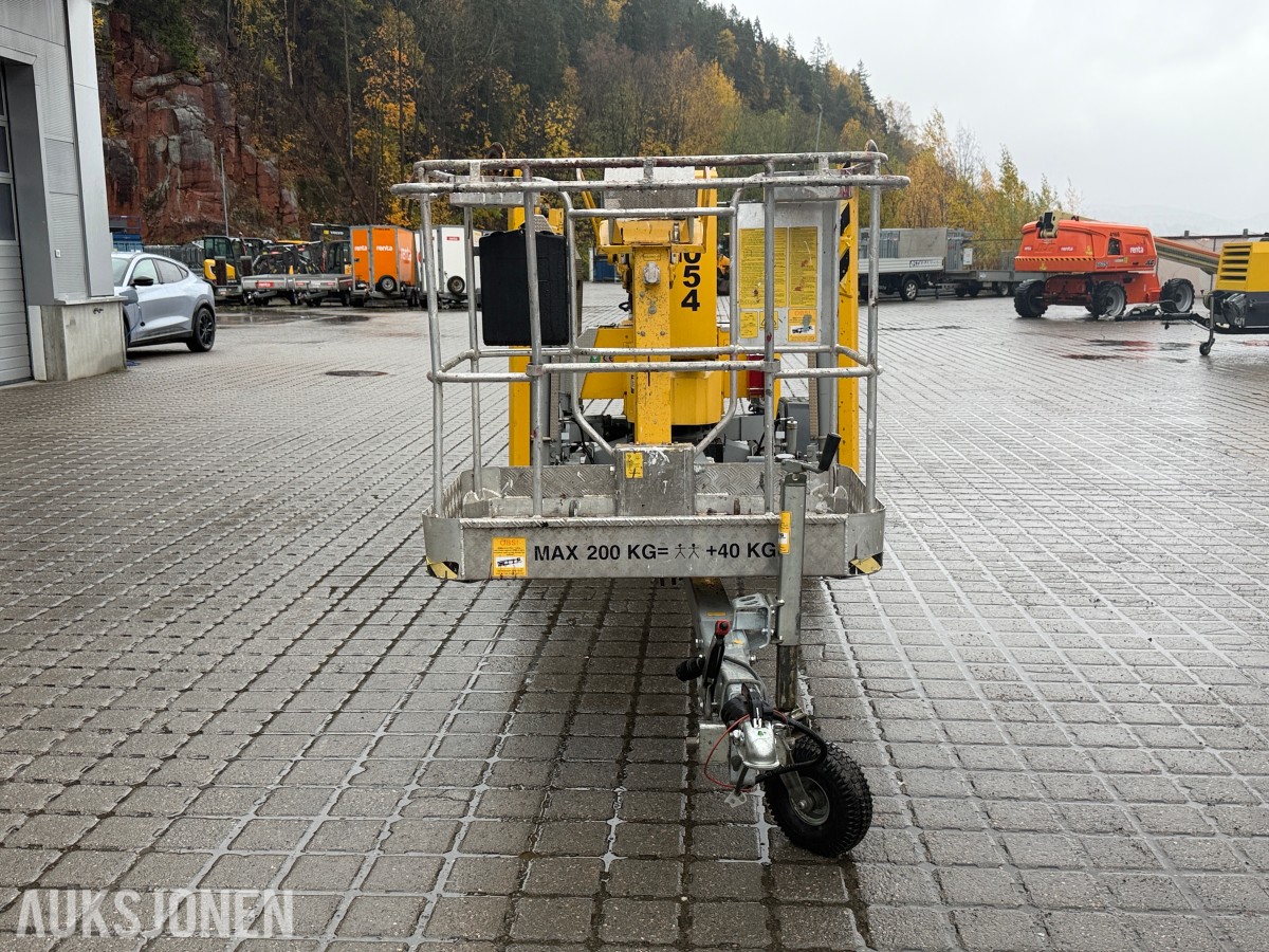 2018 Omme 1700EX tilhengerlift med 17 meter arbeidshøyde
