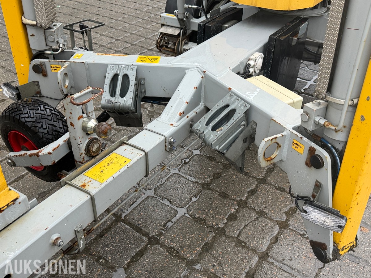 2018 Omme 1700EX tilhengerlift med 17 meter arbeidshøyde