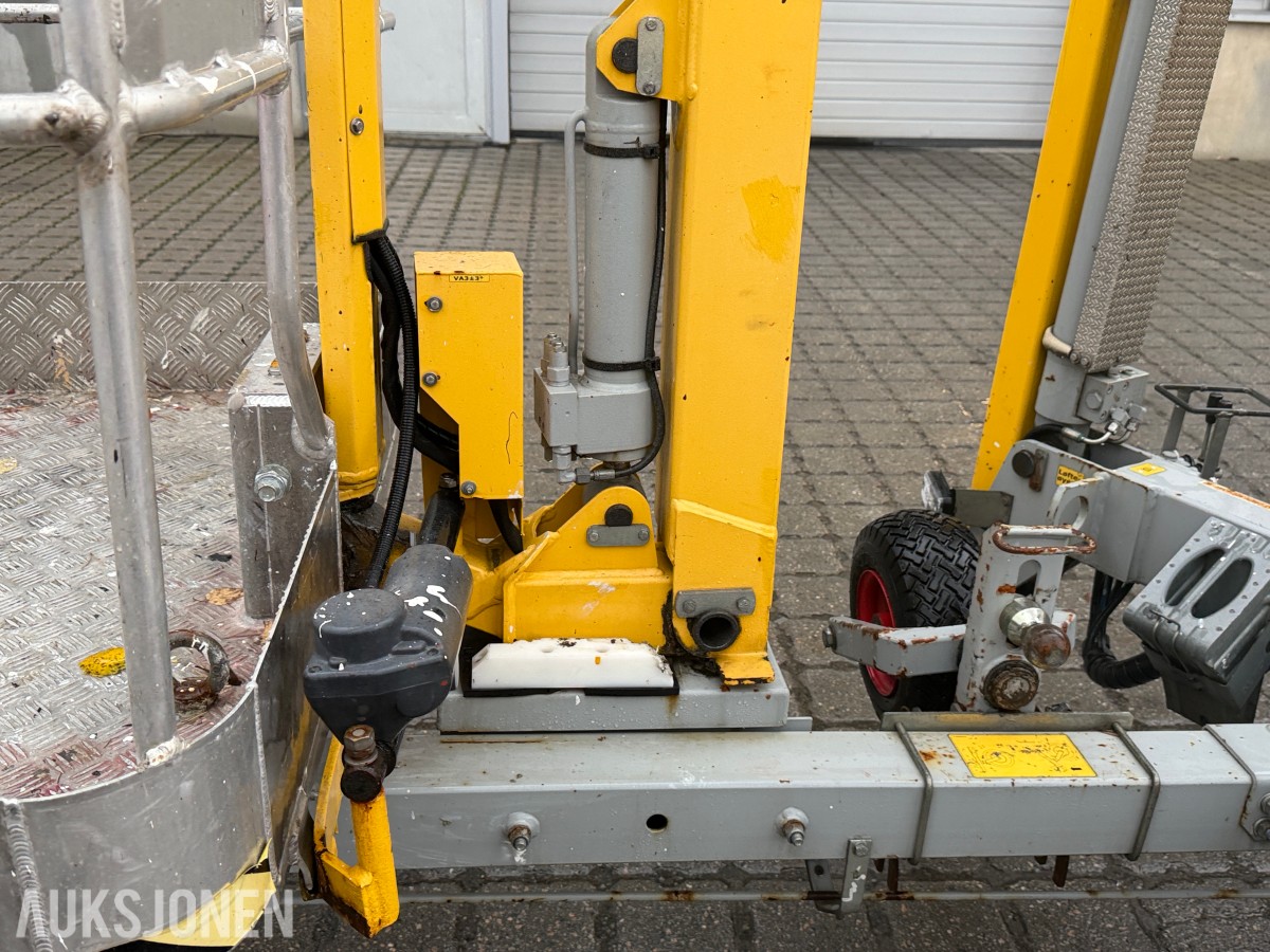 2018 Omme 1700EX tilhengerlift med 17 meter arbeidshøyde