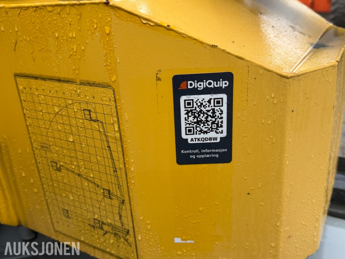 2018 Omme 1700EX tilhengerlift med 17 meter arbeidshøyde