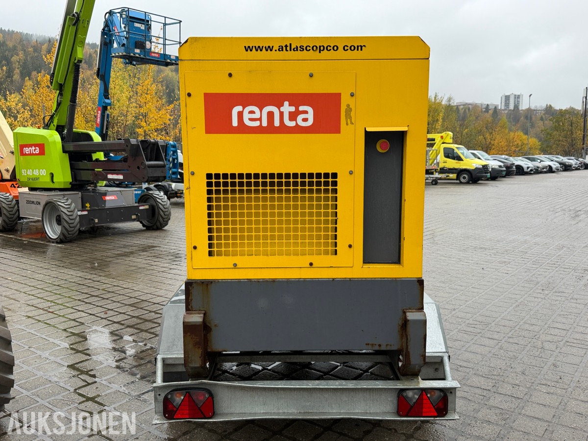 2016 Atlas Copco QAS 100 Strømaggregat – 100 KVA