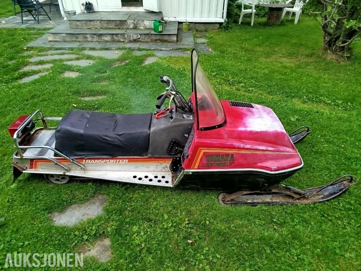 1983 Yamaha ET250T Snøscooter