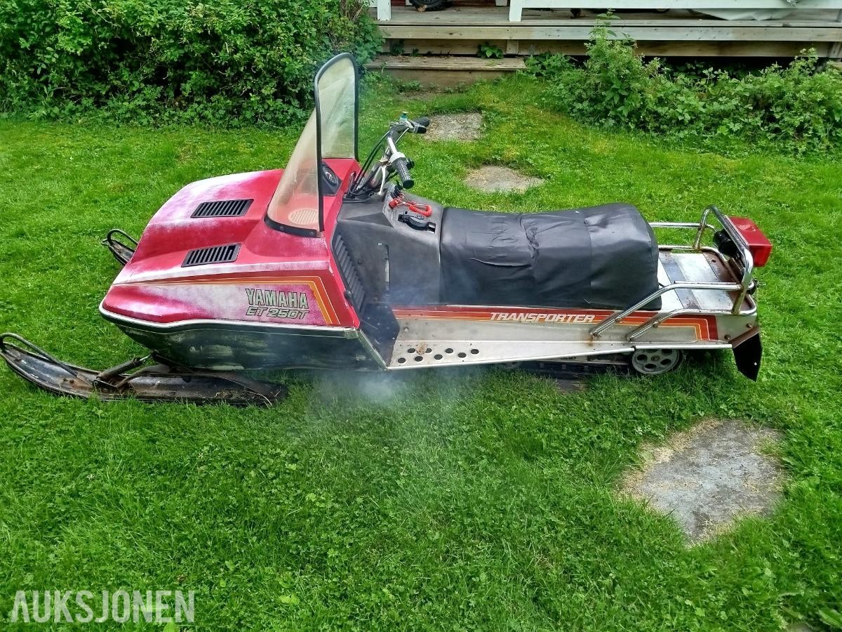1983 Yamaha ET250T Snøscooter