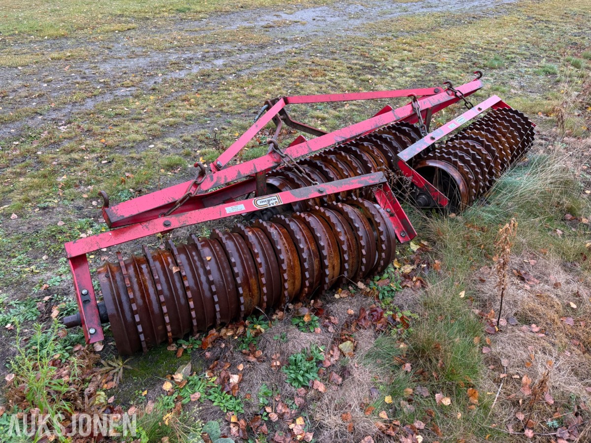 Åkertrommel, 3-punkt, 4m arbeidsbredde 