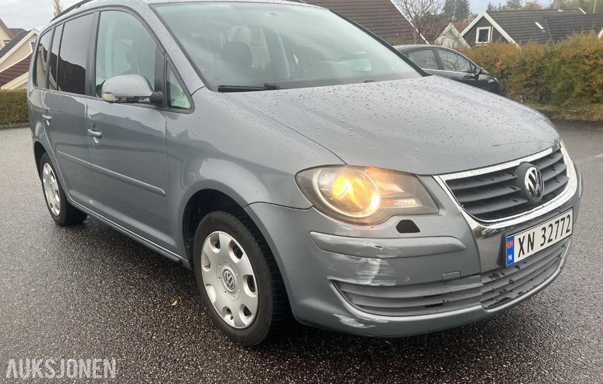 2008 VOLKSWAGEN TOURAN 1.9 TDI 105HK REP. OBJEKT 