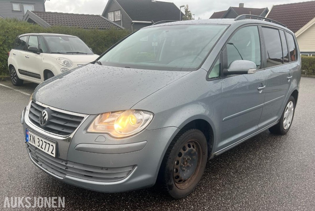 2008 VOLKSWAGEN TOURAN 1.9 TDI 105HK REP. OBJEKT 