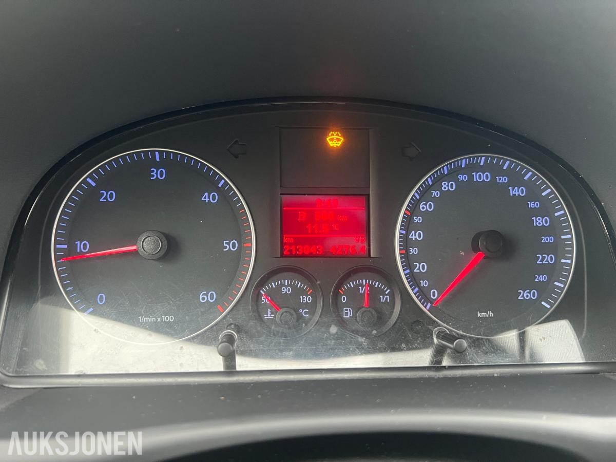 2008 VOLKSWAGEN TOURAN 1.9 TDI 105HK REP. OBJEKT 