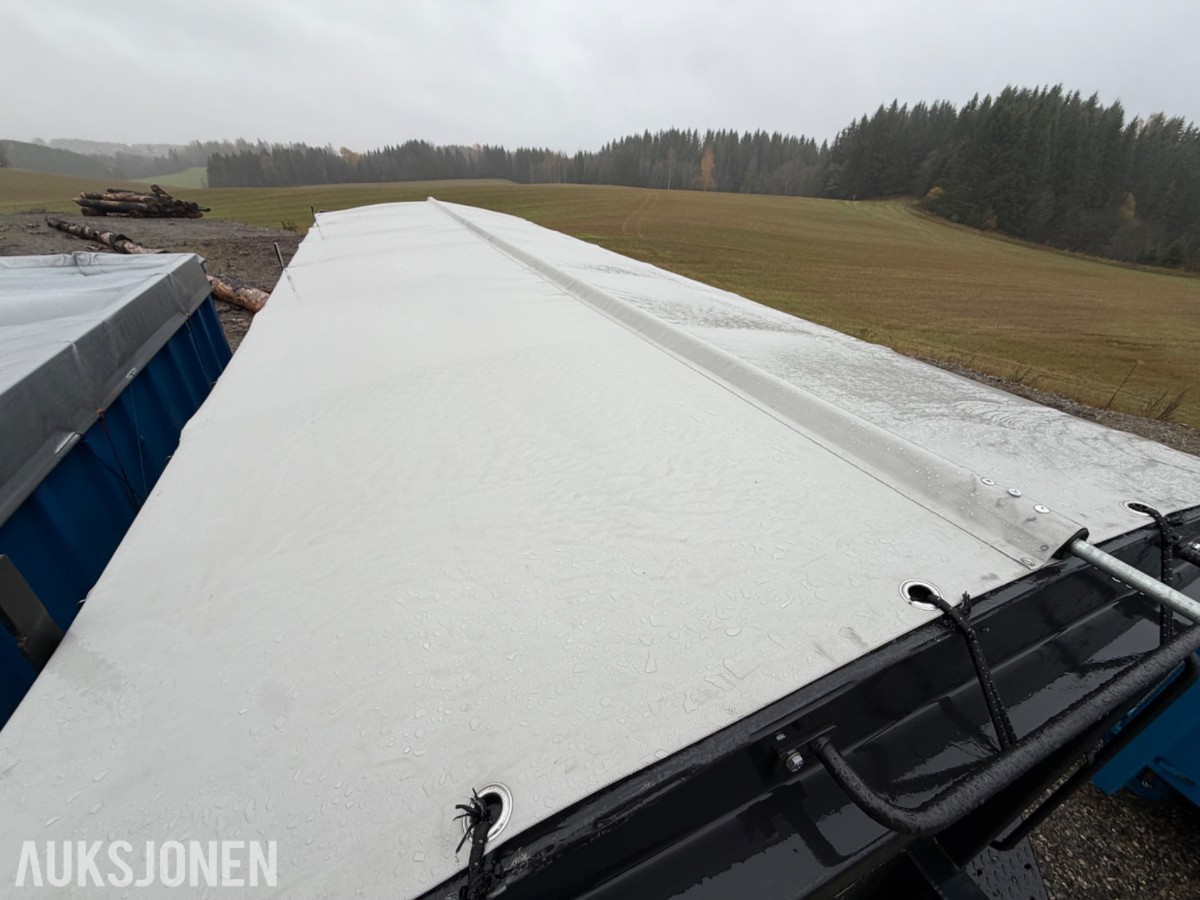 2026 Laumetris HCL-34 Kornkasse/krokcontainer med kapell, 35 m3