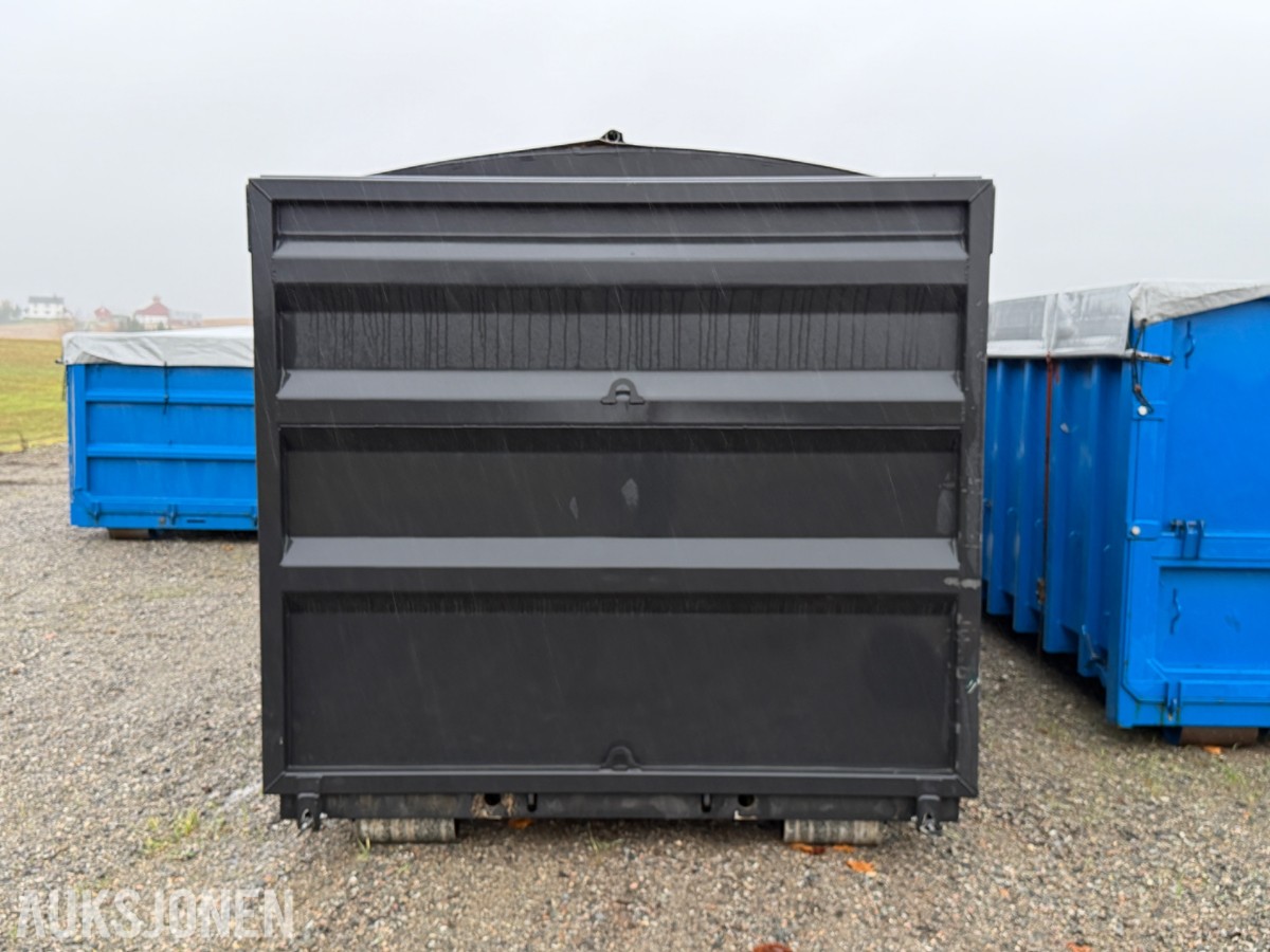 2026 Laumetris HCL-34 Kornkasse/krokcontainer med kapell, 35 m3