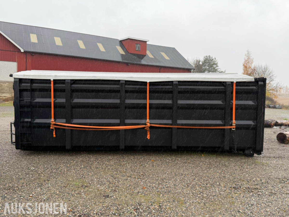 2026 Laumetris HCL-34 Kornkasse/krokcontainer med kapell, 35 m3