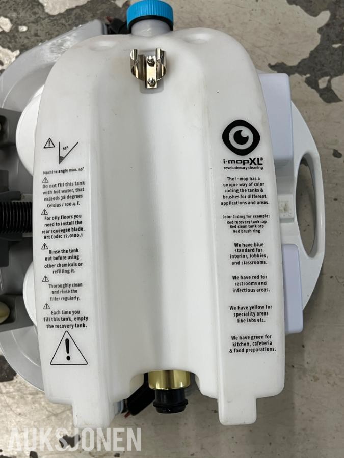 i-mop Basic XL – 2 sett batterier + lader