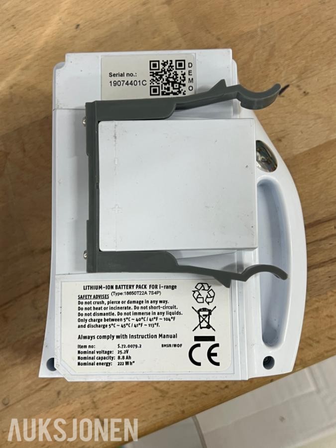 i-mop Basic XL – 2 sett batterier + lader