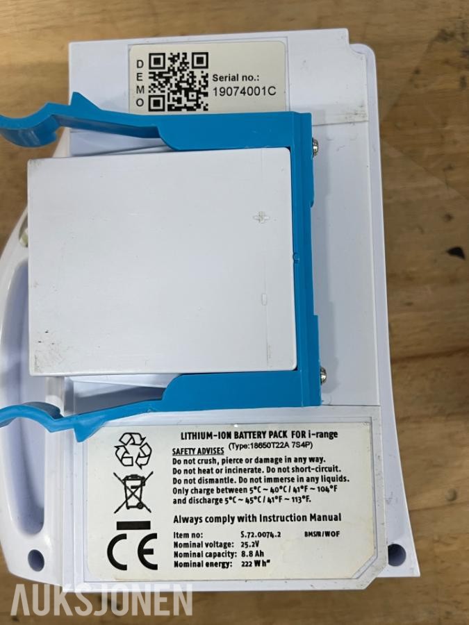 i-mop Basic XL – 2 sett batterier + lader