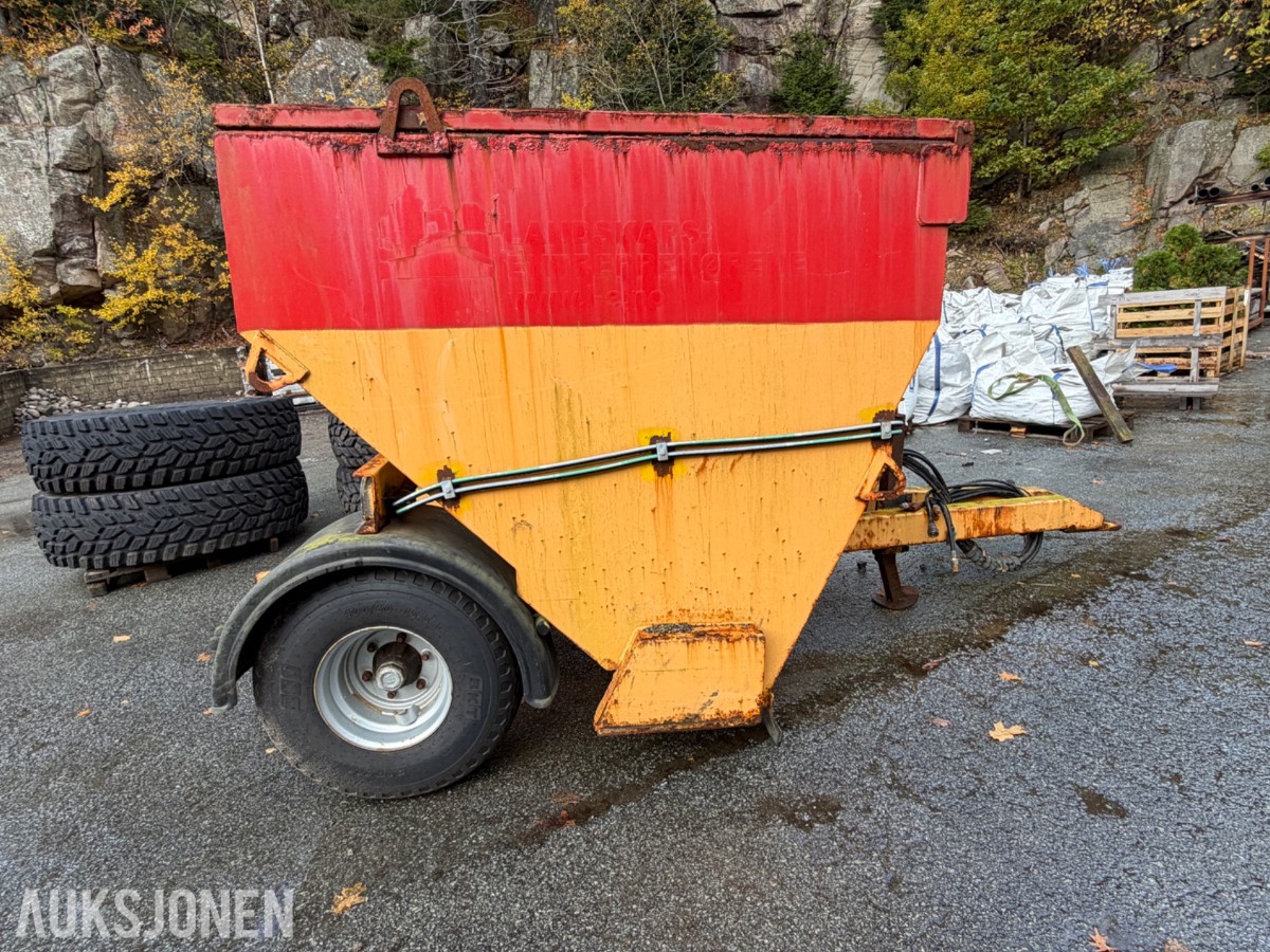 2014 NC Strøvogn - 5 m3 / 10 tonn
