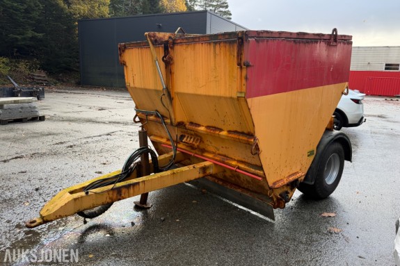 2014 NC Strøvogn - 5 m3 / 10 tonn