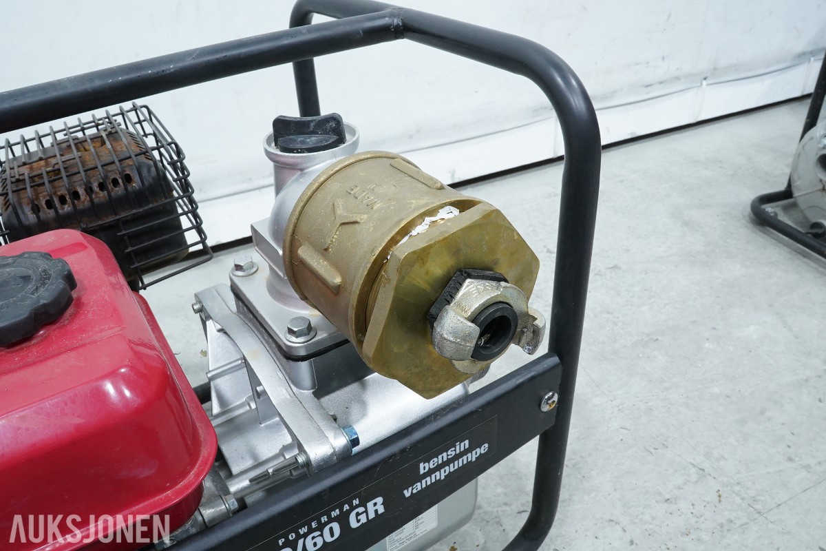 Hyundai inverteraggregat og bensindrevne vannpumper fra Gebe og Cocraft
