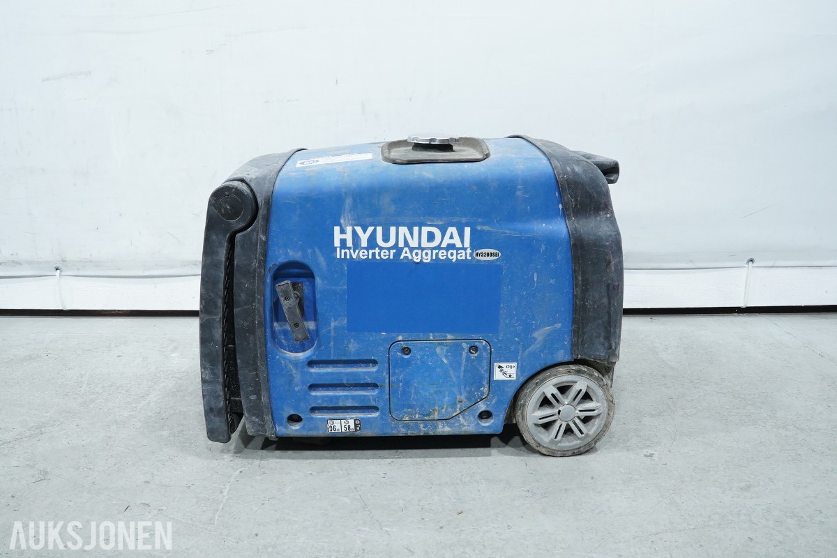 Hyundai inverteraggregat og bensindrevne vannpumper fra Gebe og Cocraft